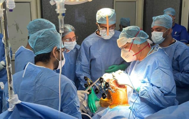 India’s first robot-aided knee surgery at Delhi's Safdarjung Hospital