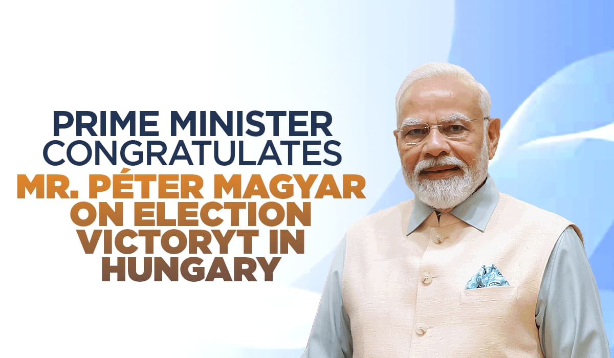 Prime Minister congratulates Mr. Péter Magyar on election victory in Hungary