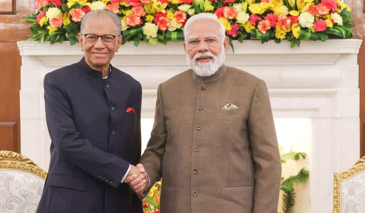 Prime Minister’s meeting with Prime Minister of Mauritius on the sidelines of the India AI Impact Summit