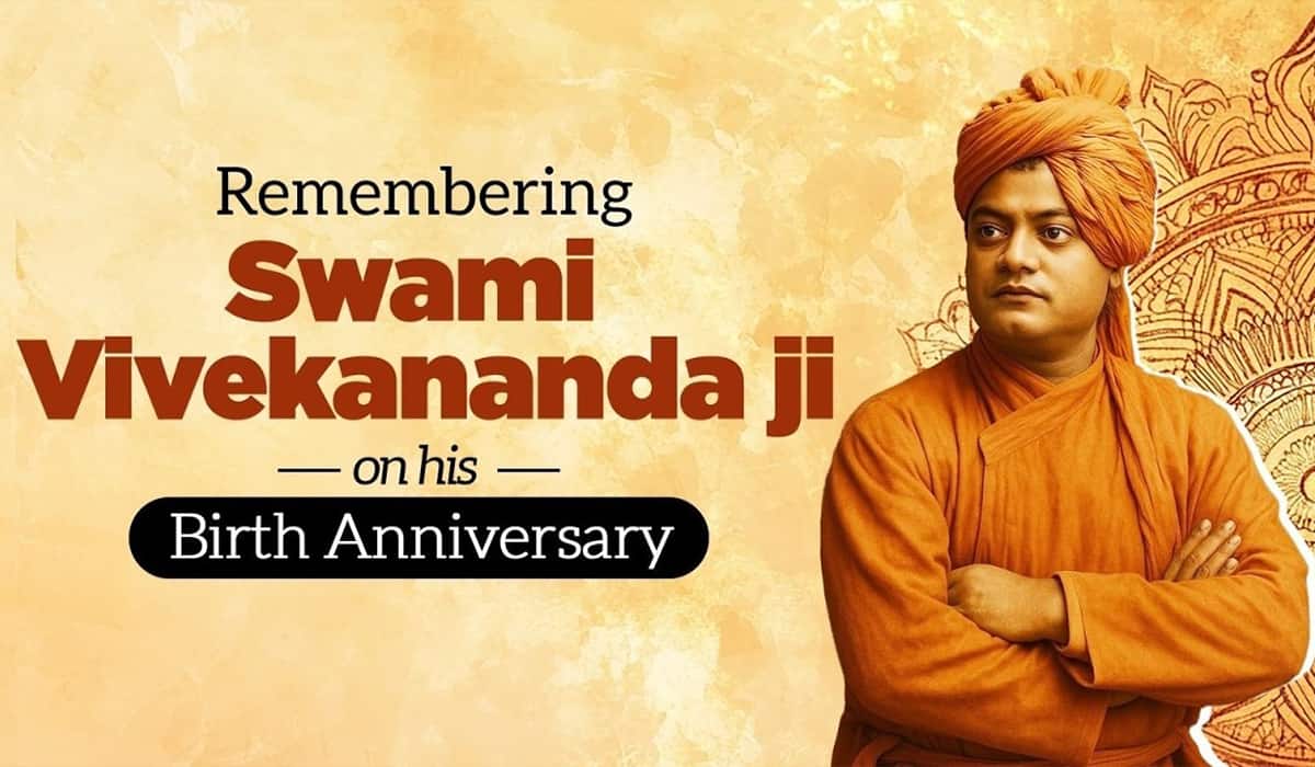 Prime Minister pays homage to Swami Vivekananda on his birth anniversary