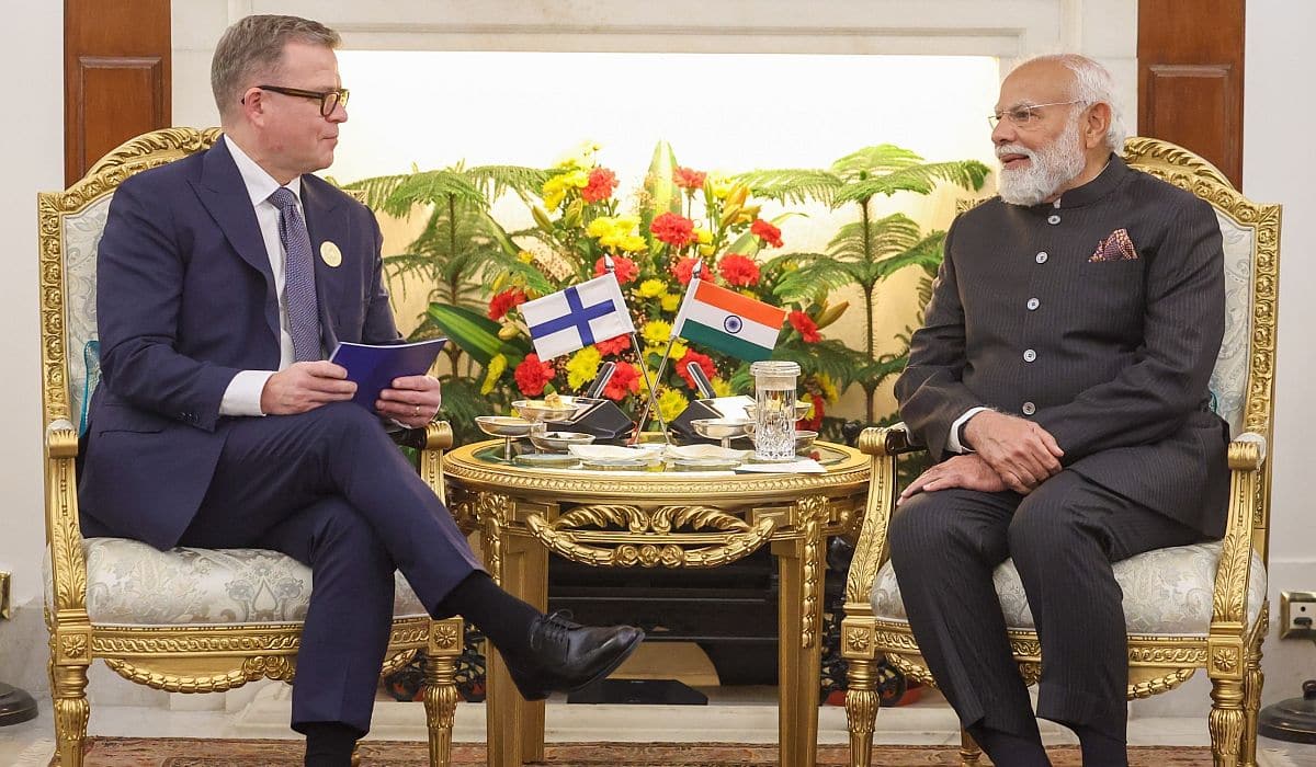Prime Minister of Finland meets Prime Minister Modi