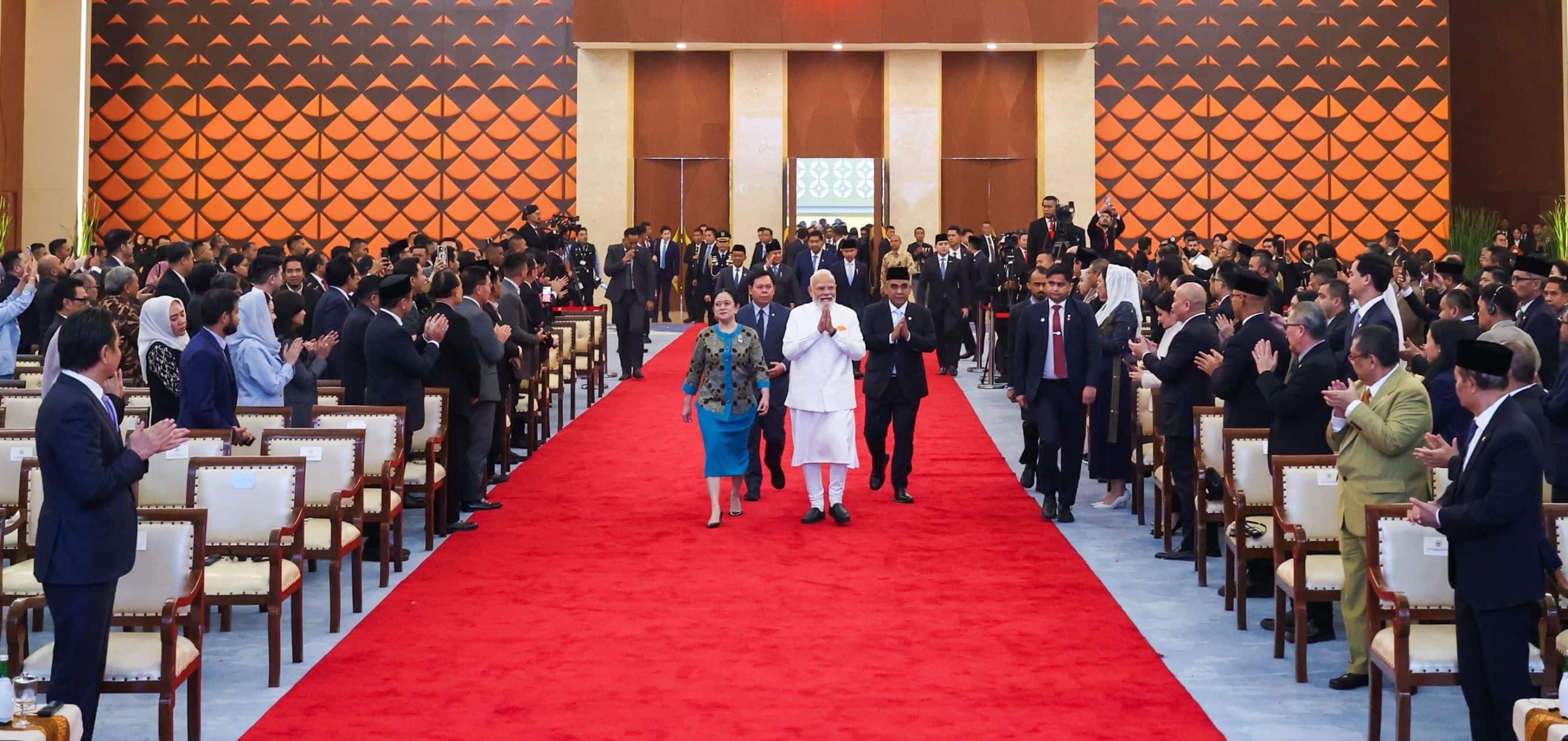 Prime Minister addresses the Parliament of Indonesia 