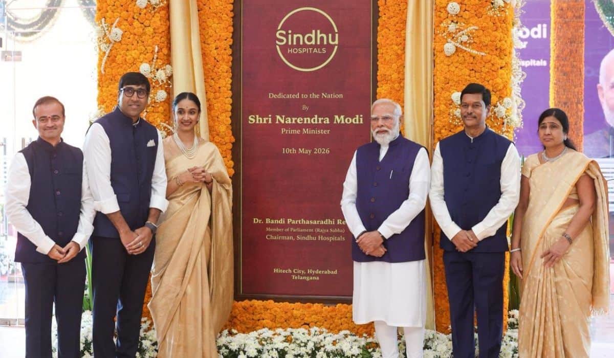 Prime Minister inaugurates Sindhu Hospital in Hyderabad