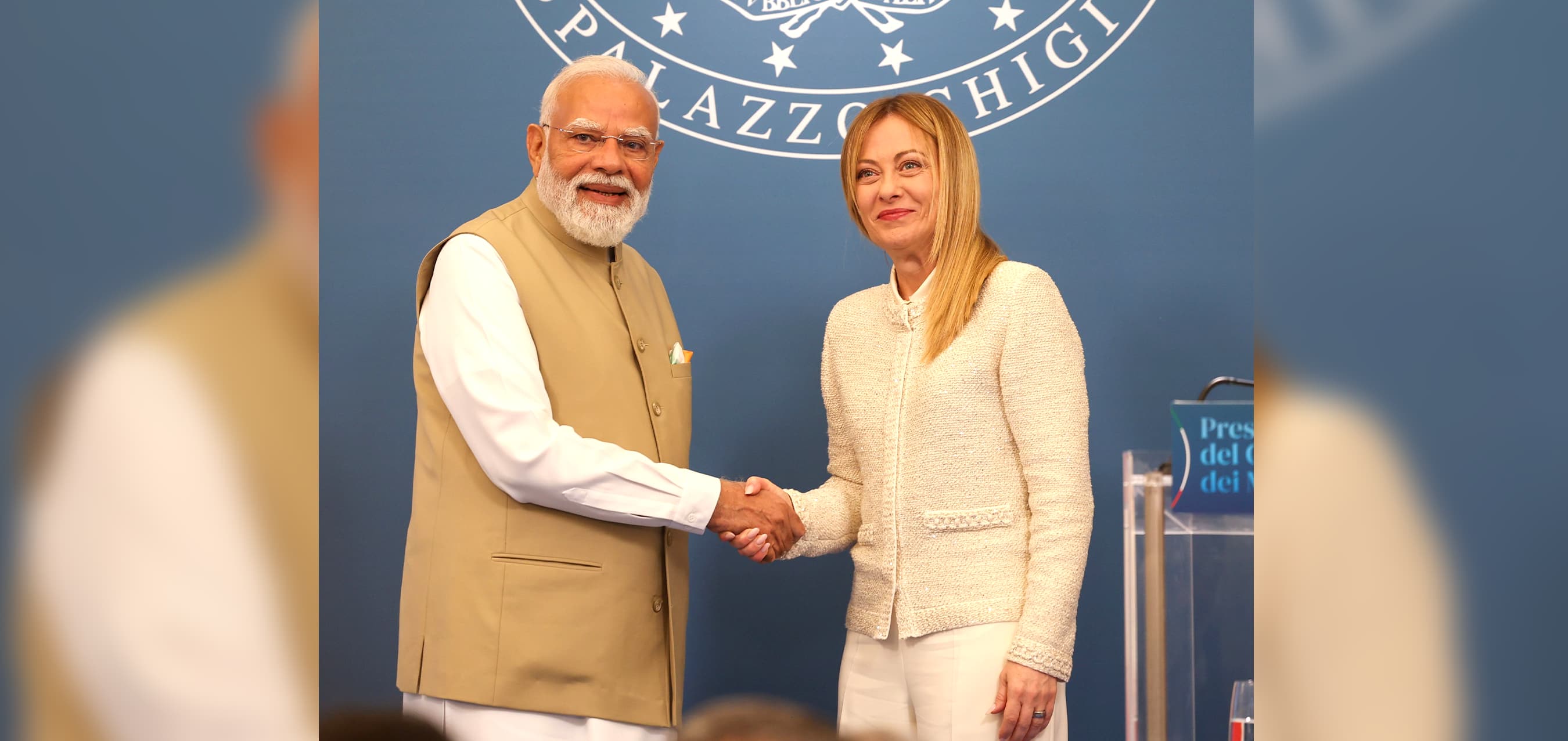 PM Modi, Italian PM Giorgia Meloni attend joint press meet