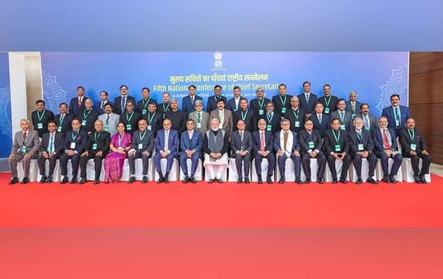 ‘Insightful discussions on governance and reforms’: PM Modi on second day of chief secretaries' meet 