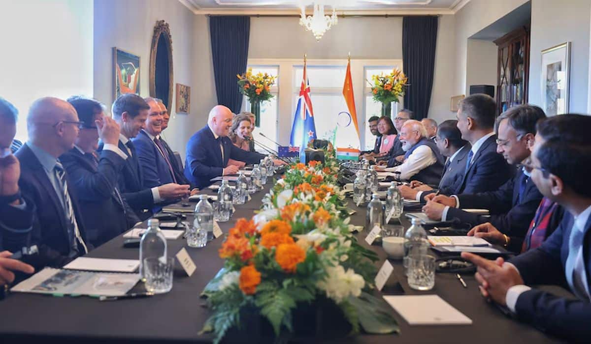 Our firm belief in democratic values makes us natural partners: PM Modi at the India-New Zealand delegation-level talks
