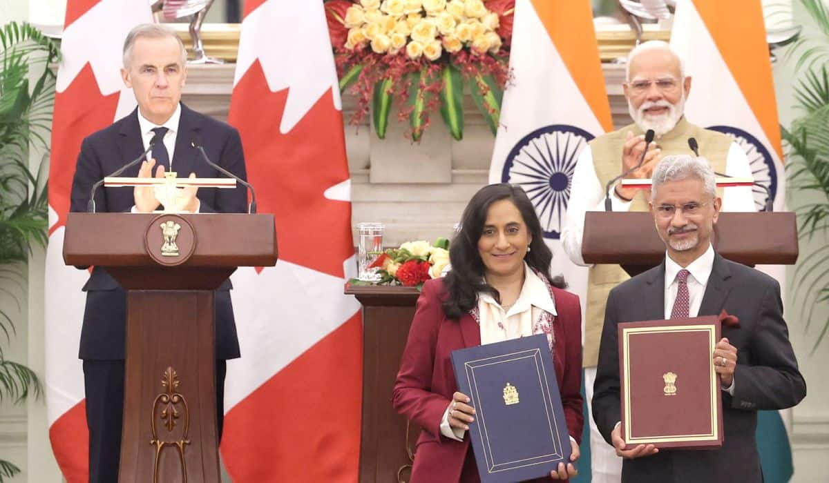 List of Outcomes: Visit of Prime Minister of Canada to India