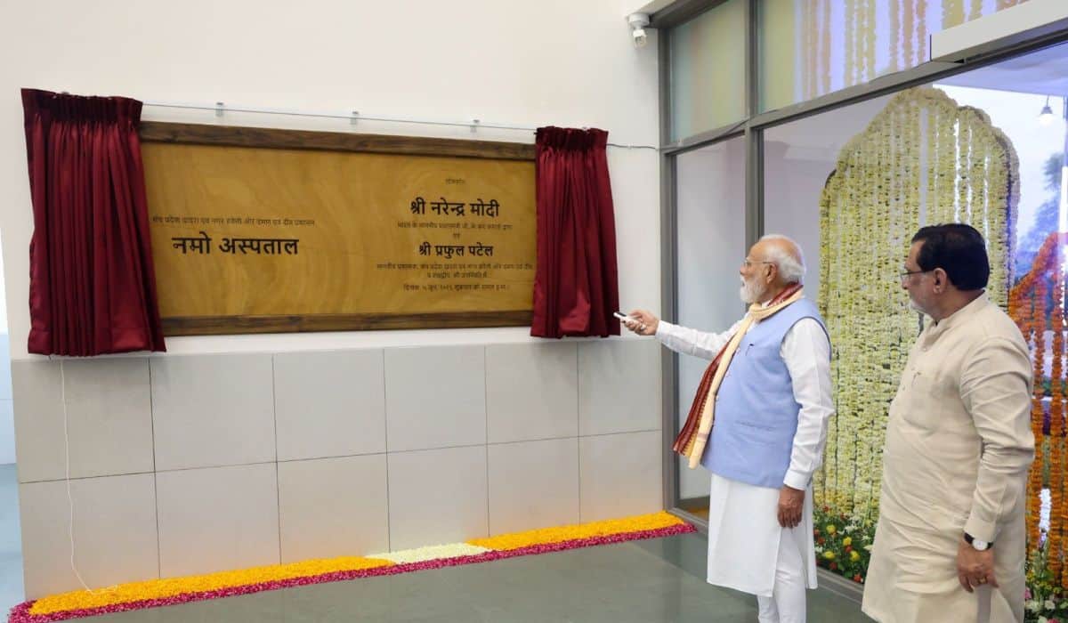 Prime Minister inaugurates Namo Hospital at Daman