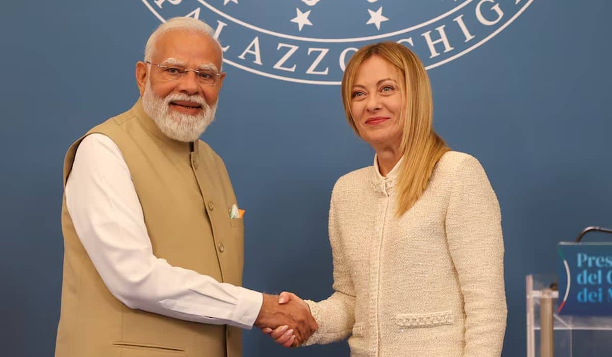 PM Modi, Italian PM Giorgia Meloni attend joint press meet