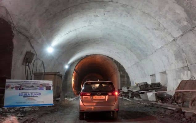 Zojila tunnel set to transform military logistics for Ladakh