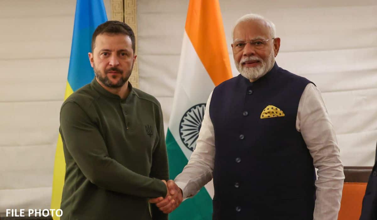 PM Modi speaks with President Zelenskyy