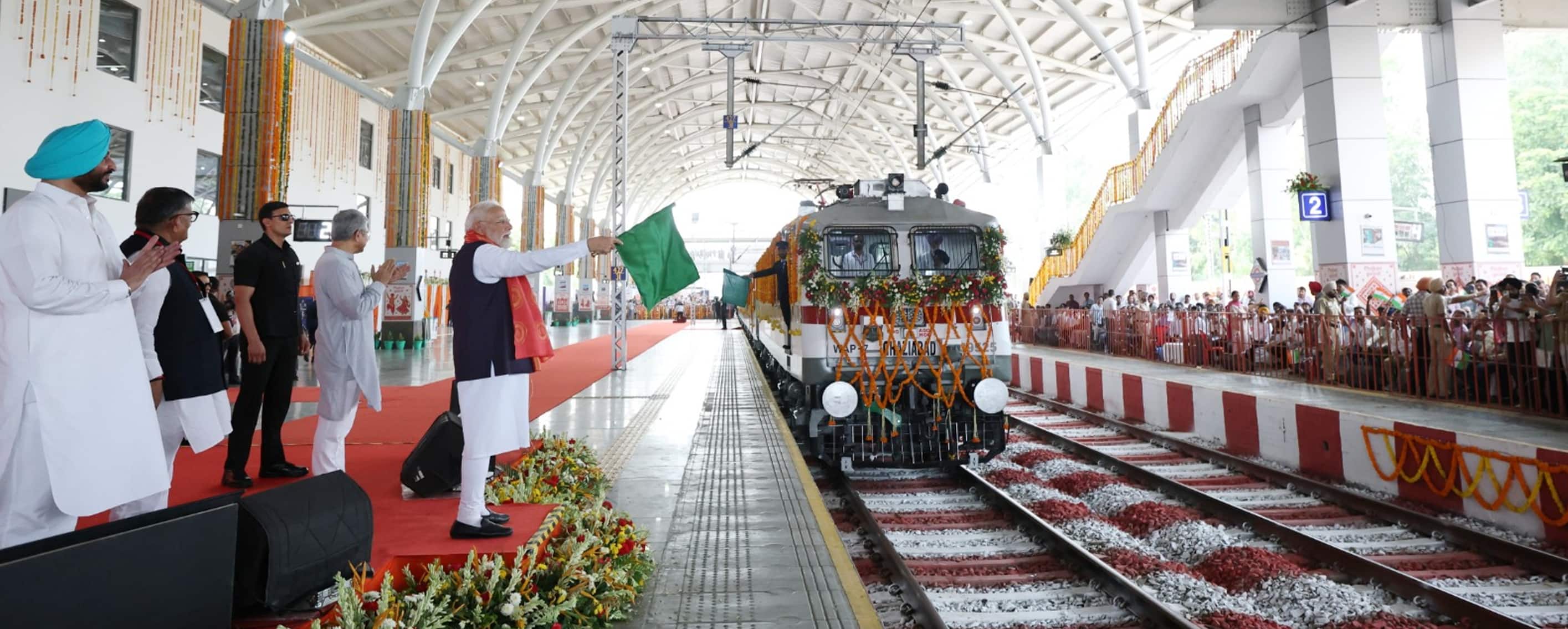 PM Modi launches development projects worth over ₹5,470 crore from Jalandhar, Punjab