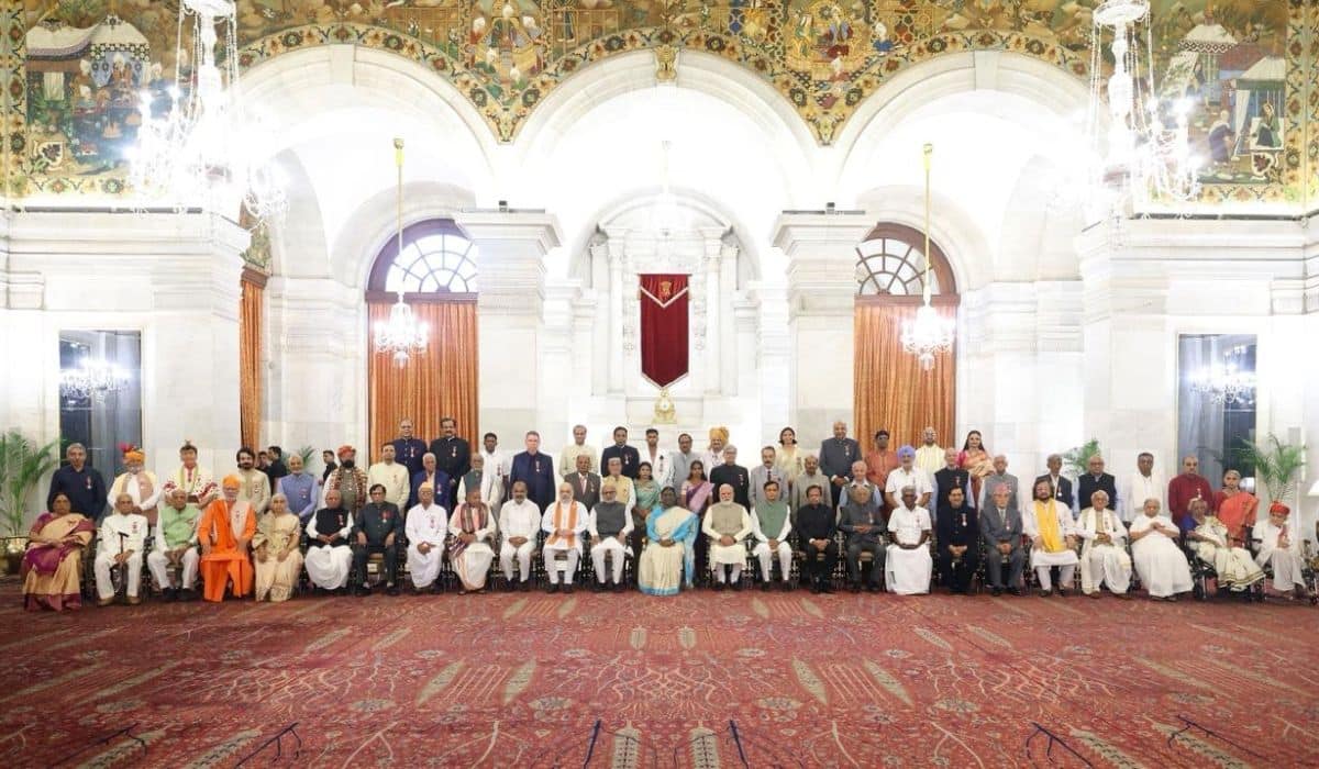 Prime Minister shares glimpses from the Padma Awards ceremony