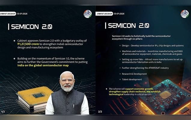 Cabinet approves India Semiconductor Mission 2.0; earmarks Rs 1.27 lakh crore for the project