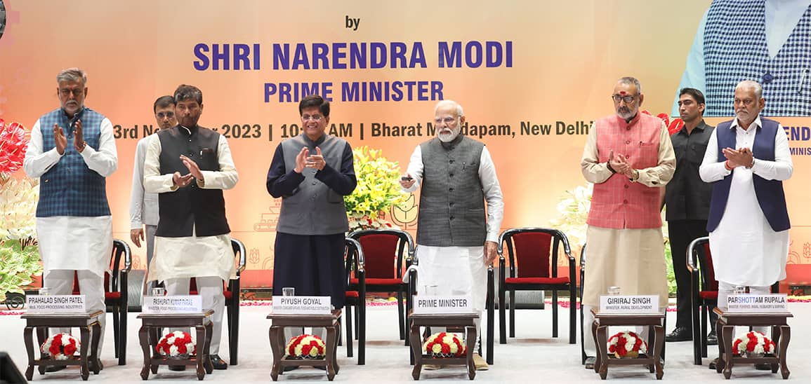 PM inaugurates World Food India 2023