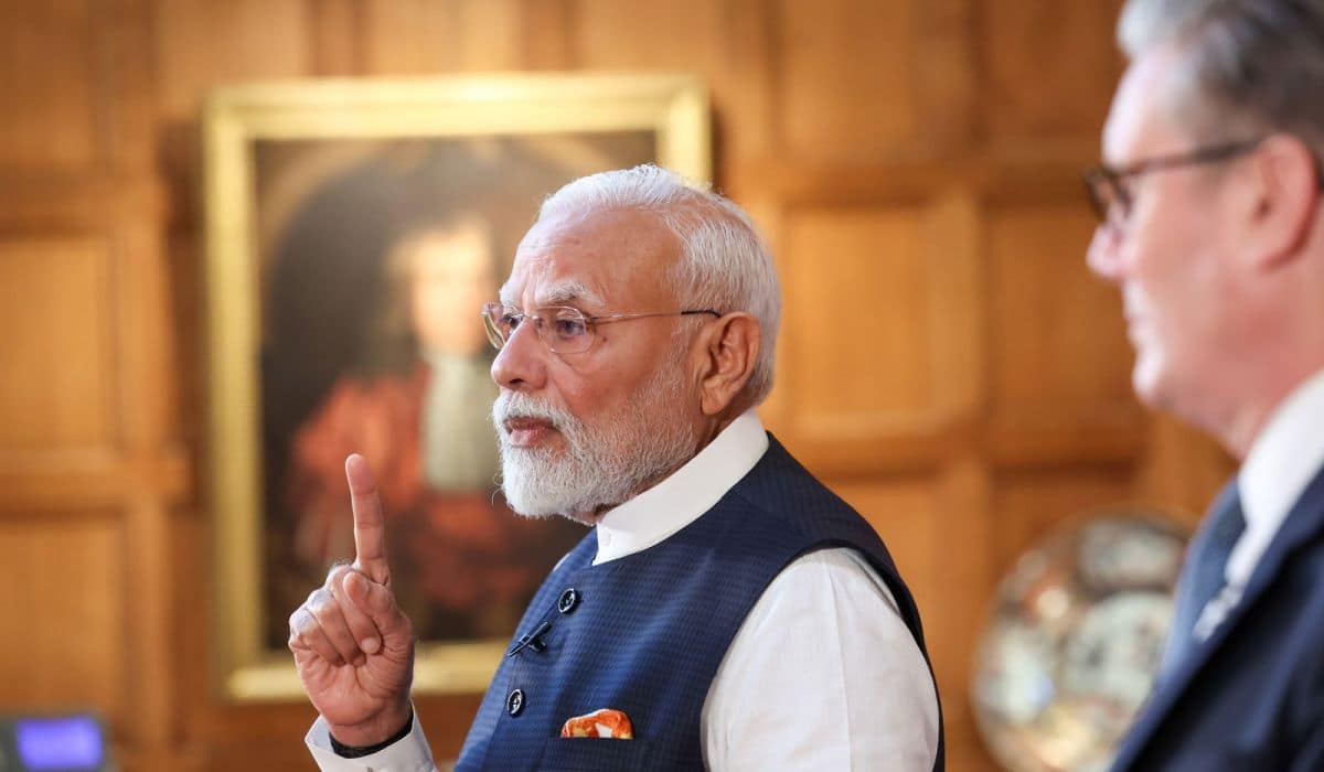 PM Modi's remarks during the joint press meet with UK PM Starmer 