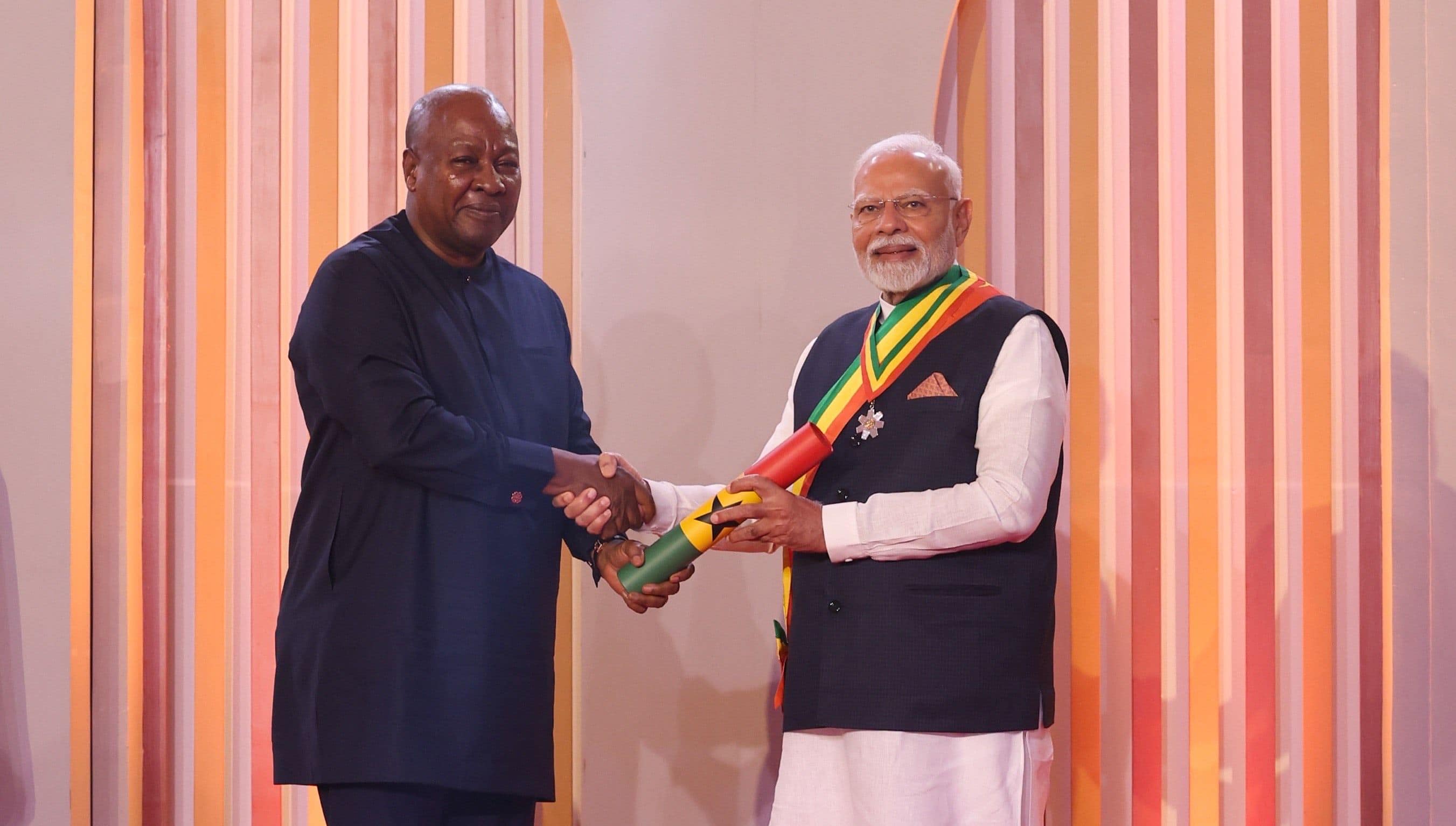 Prime Minister receives the National Honour of Ghana