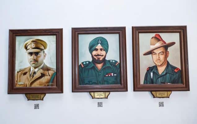 Portraits of PVC recipients replace British officers at Rashtrapati Bhavan