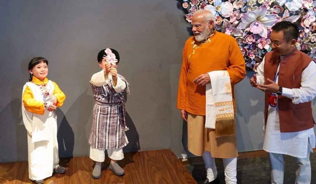 Prime Minister praises Sikkim’s extraordinary biodiversity during visit to Gangtok Orchidarium