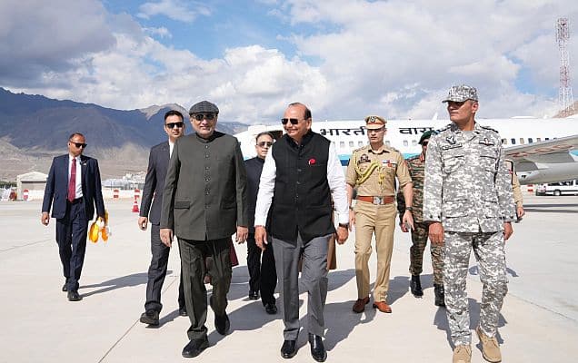 VP Radhakrishnan in Ladakh, PM Modi in Kolkata as India marks Yoga Day