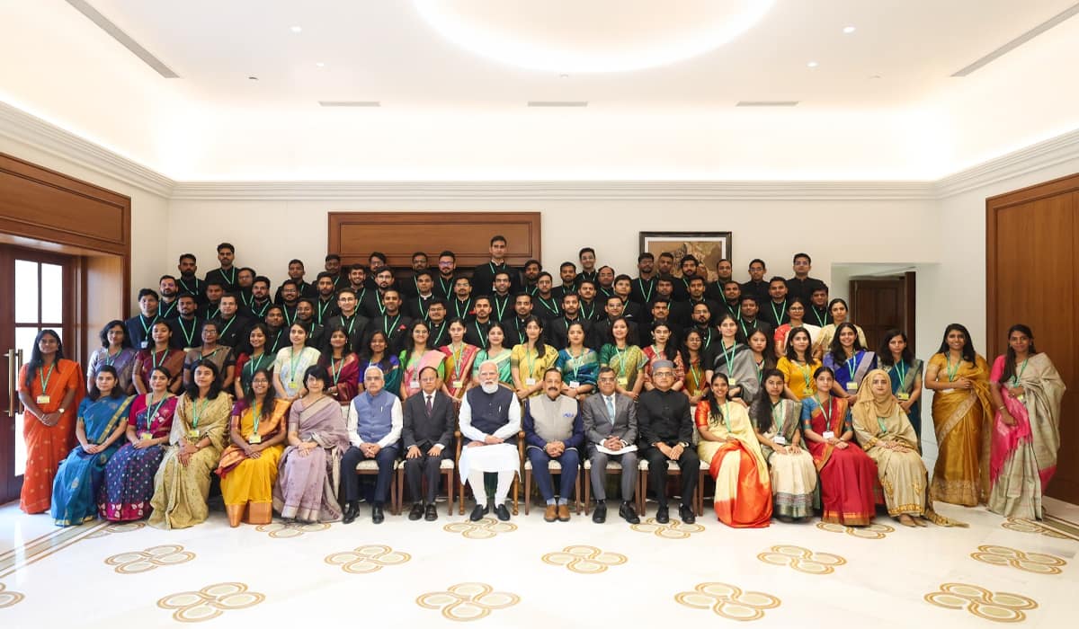 PM Modi interacts with IAS Officer Trainees of 2024 Batch posted as Assistant Secretaries