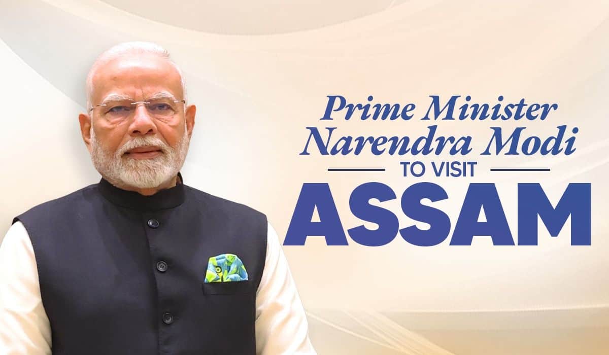 Prime Minister Narendra Modi to visit Assam
