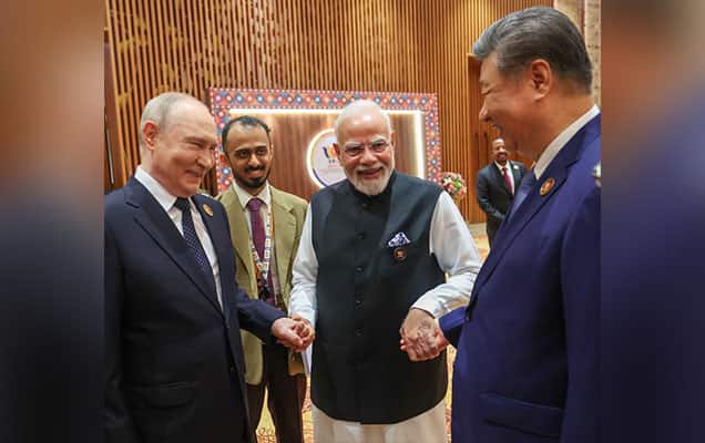 'Chai Pe Charcha' With Xi, Putin: Unseen Footage From BRICS Summit Show PM Modi's Moments With Leaders