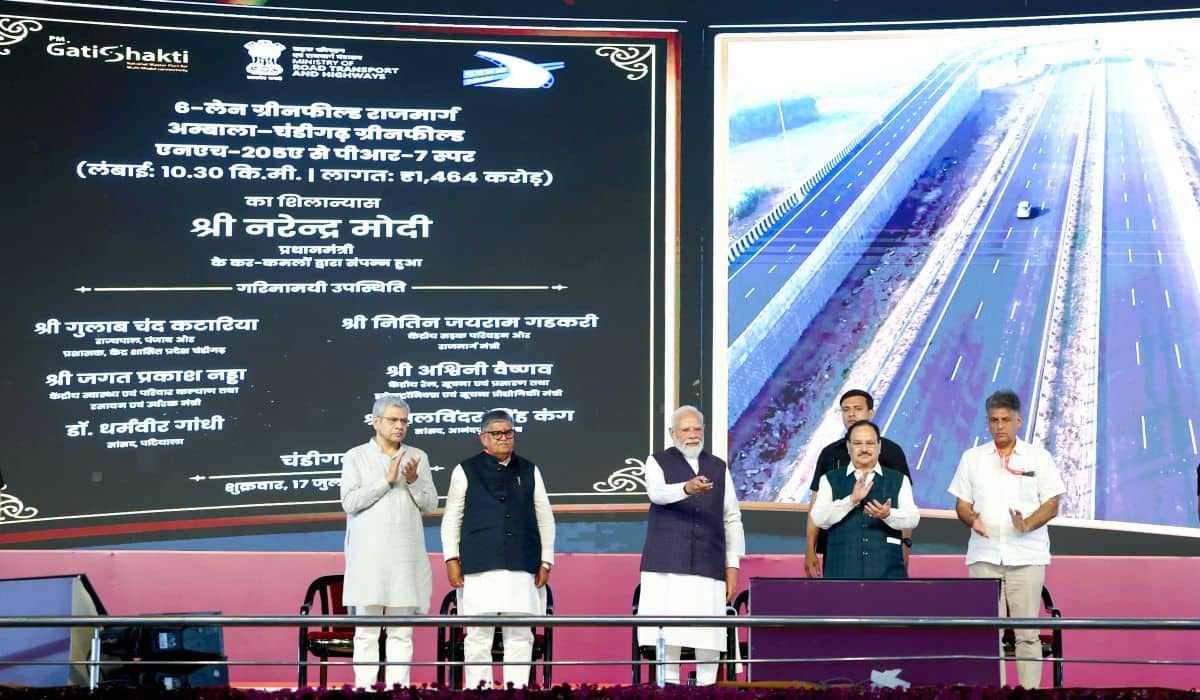 PM Modi launches multiple development projects worth over ₹4,700 crore in Chandigarh
