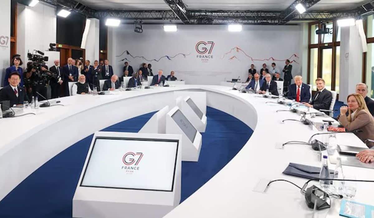 India’s growth story is a story of inclusion, scale and democratic empowerment for all humanity: PM Modi at G7 Summit Outreach Session 