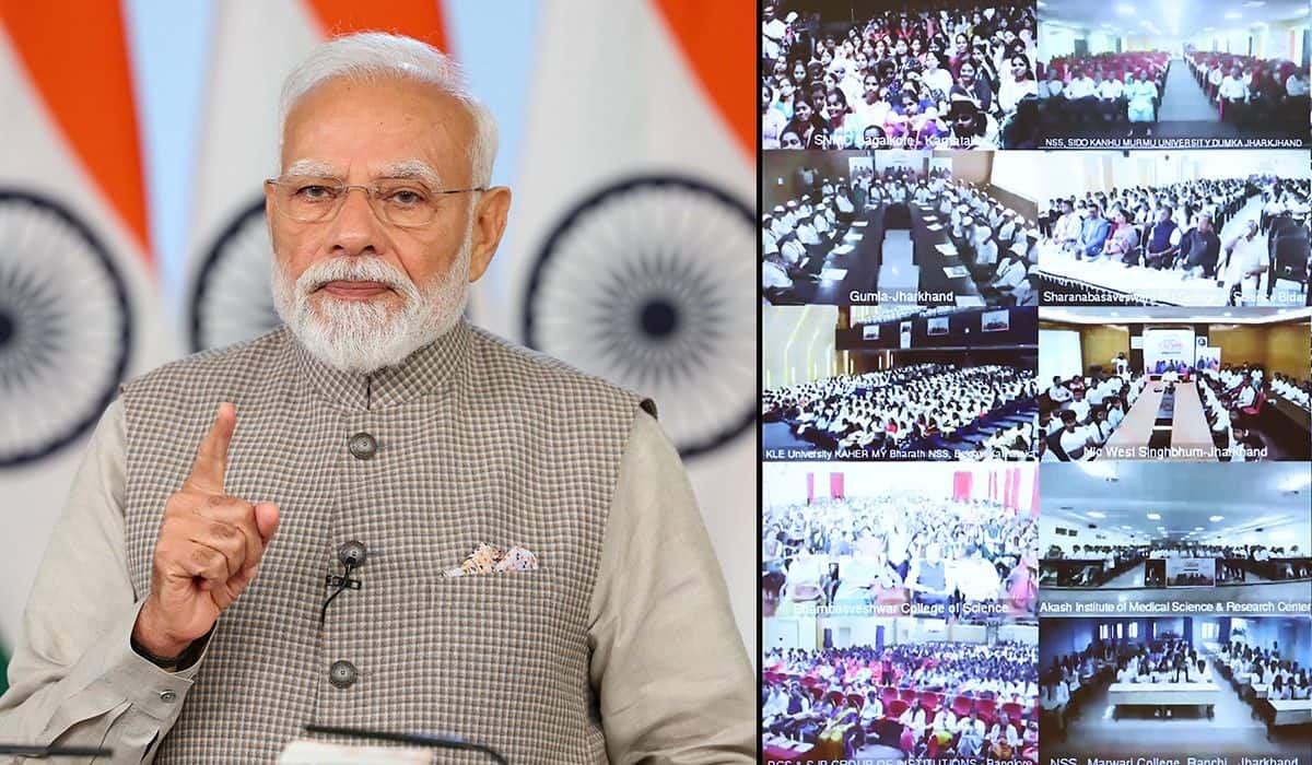 PM Modi launches ‘Nasha Mukt Yuva for Viksit Bharat Sankalp Abhiyan’