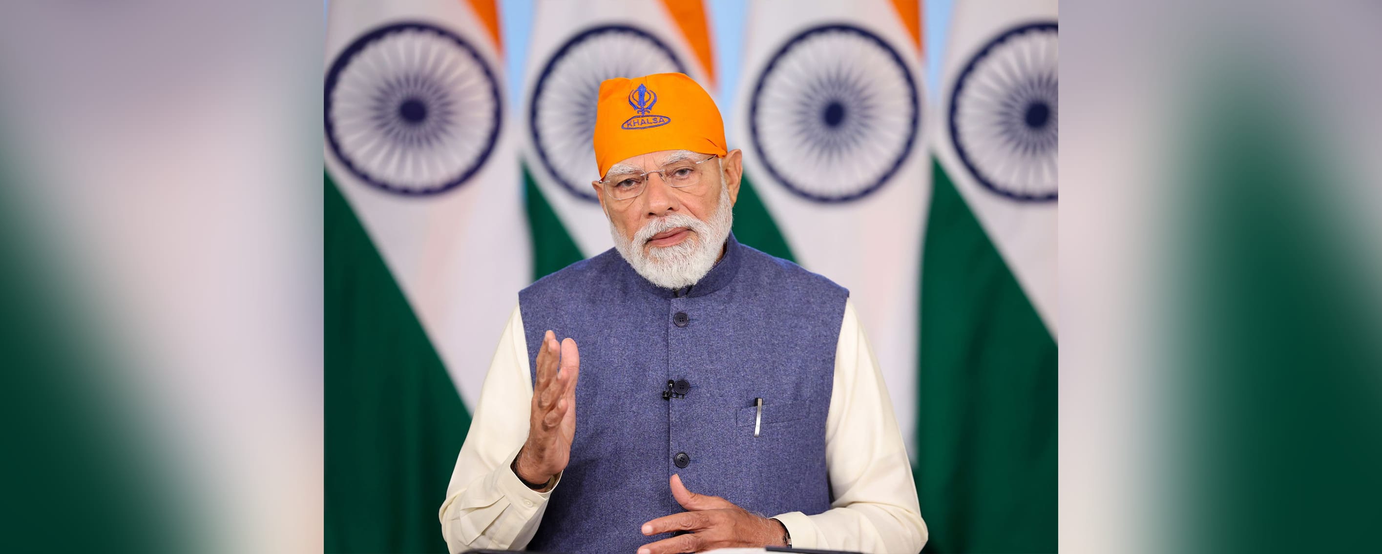 PM Modi addresses 350th Shaheedi Samagam of Sri Guru Teg Bahadur Ji; highlights initiatives for the Sikh community and social unity