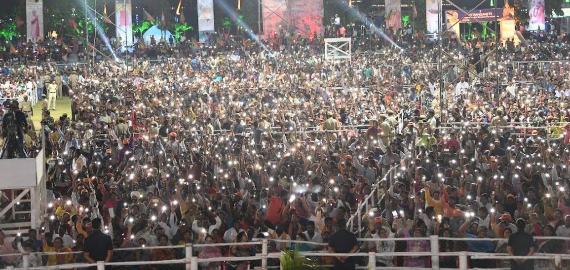 PM attends function to mark 75th anniversary of hoisting of Tricolour on Indian soil by Netaji