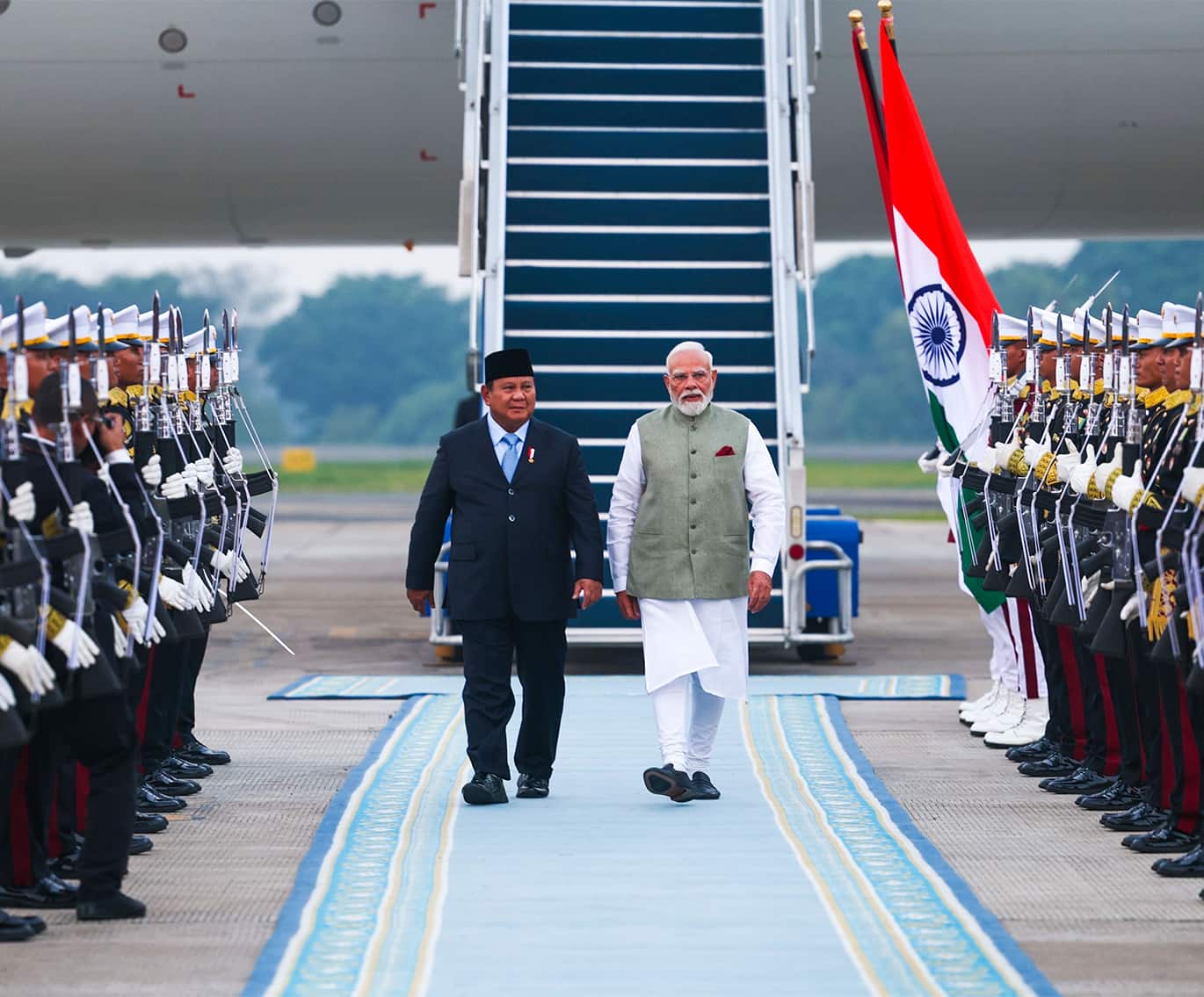 PM Modi arrives in Jakarta