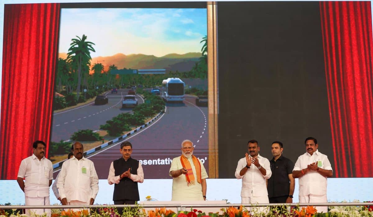 PM Modi launches multiple development projects worth over Rs. 4,400 crore in Madurai, Tamil Nadu