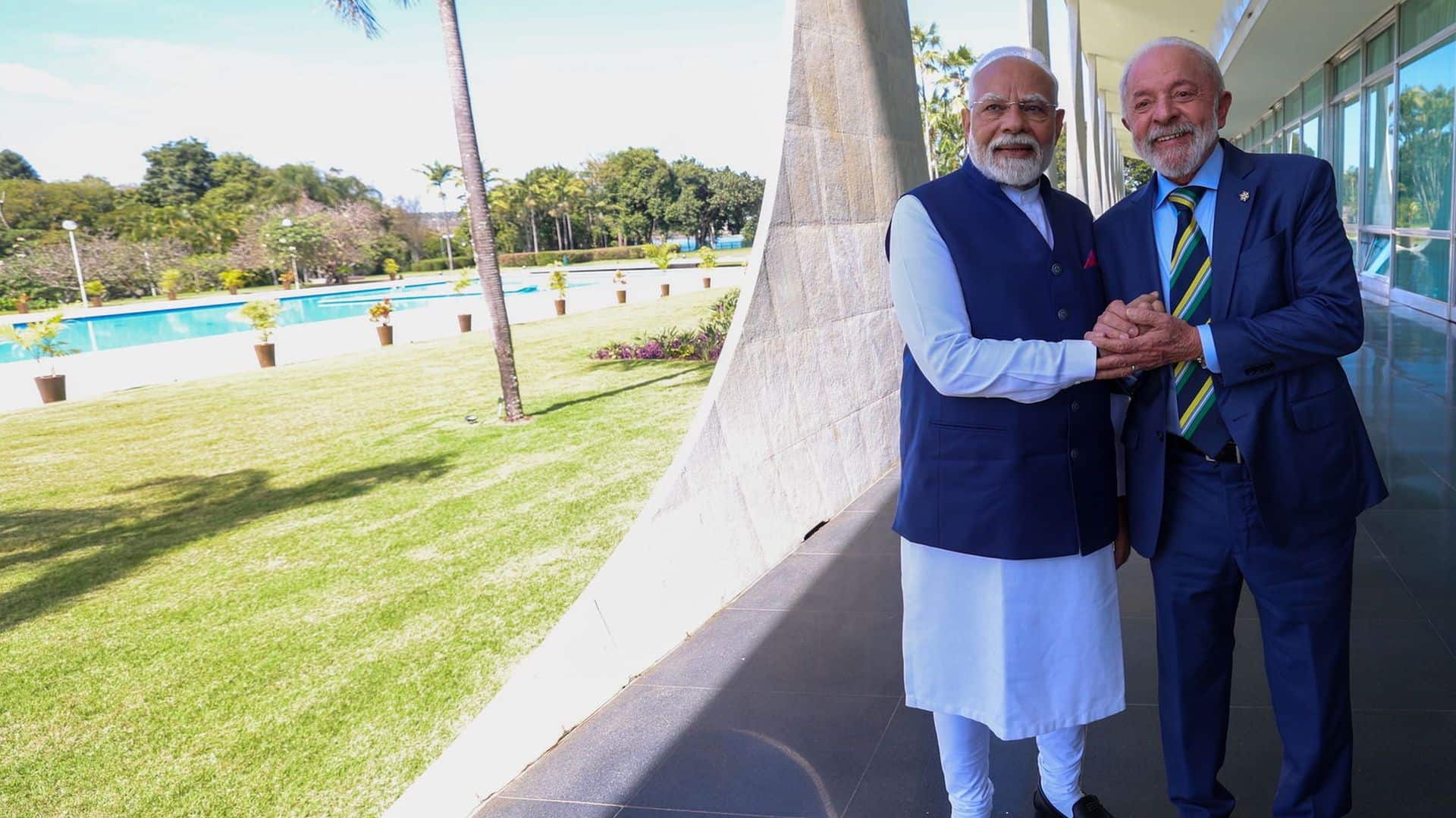 Prime Minister meets with the President of Brazil