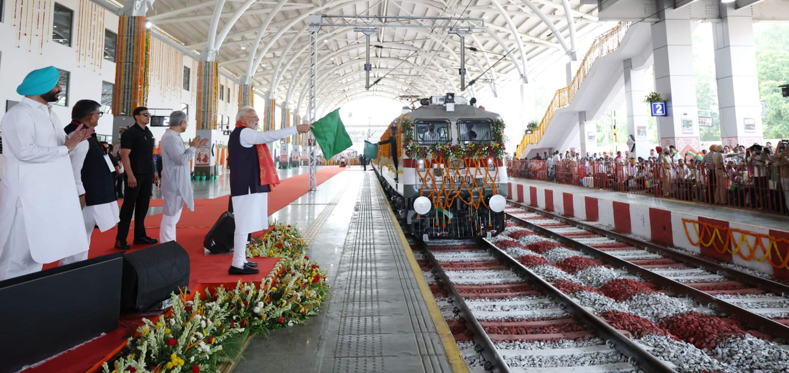 PM Modi launches development projects worth over ₹5,470 crore from Jalandhar, Punjab