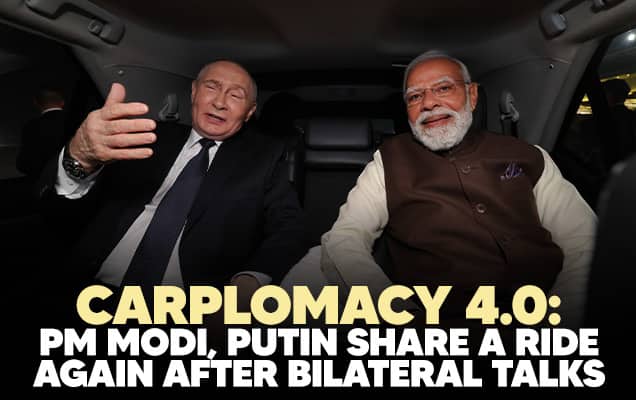 Carplomacy 4.0: PM Modi, Putin Share A Ride Again After Bilateral Talks