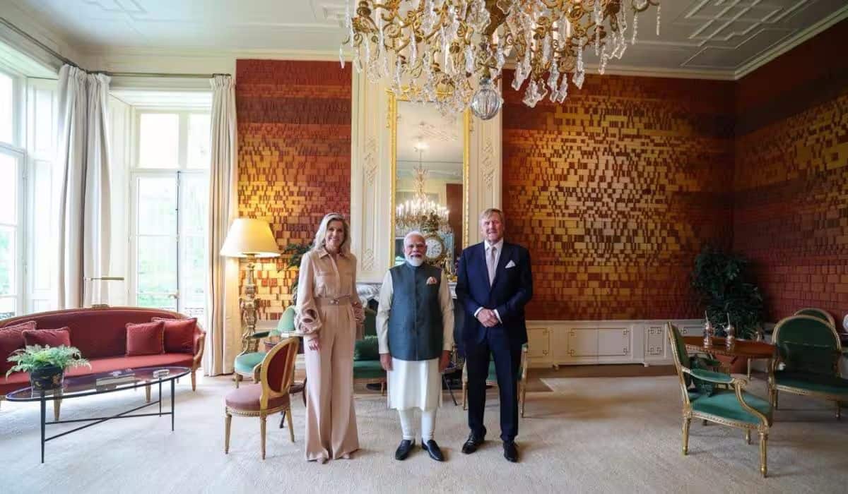 Prime Minister calls on Their Majesties King Willem-Alexander and Queen Máxima of the Netherlands