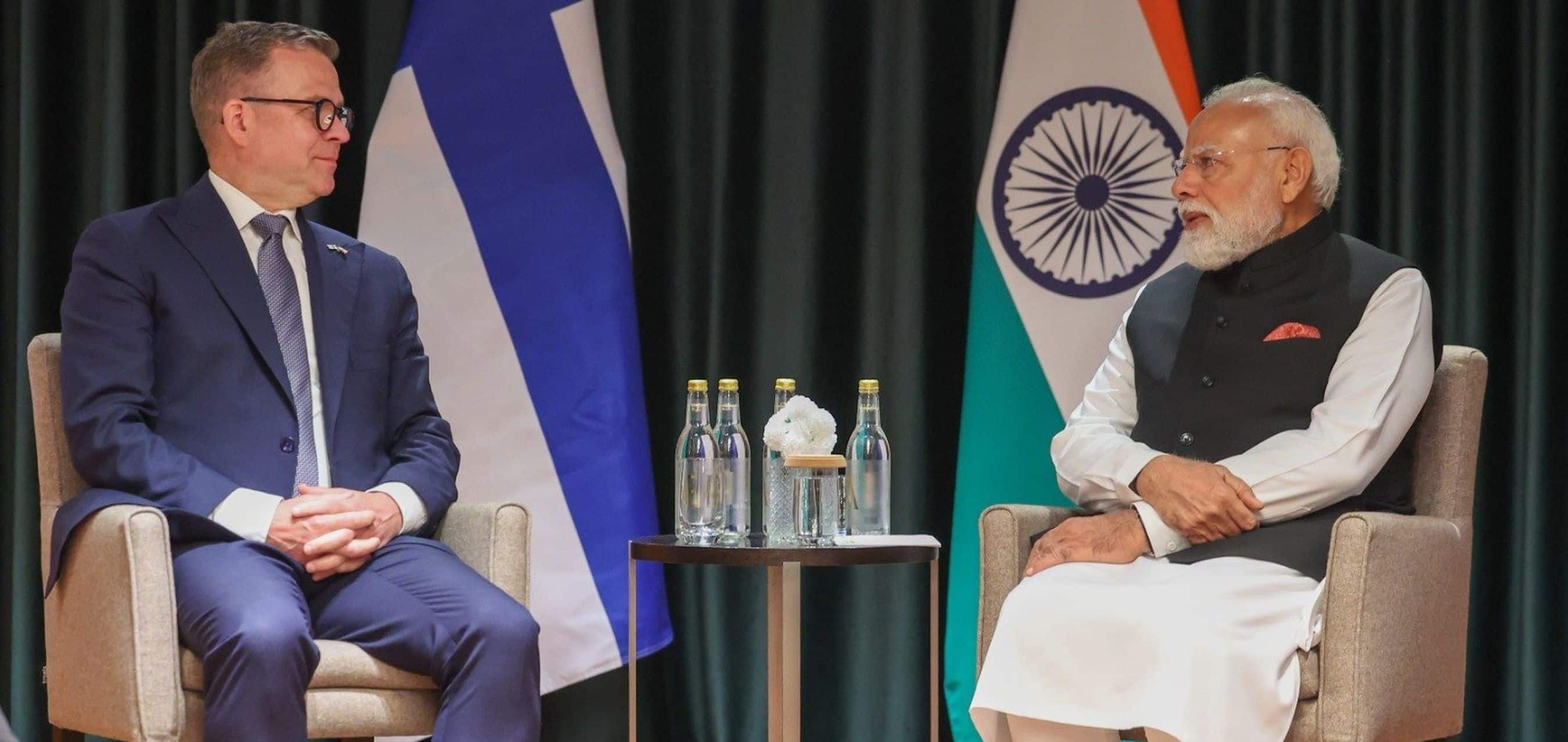 Prime Minister’s meeting with Prime Minister of Finland on the margins of the 3rd India-Nordic Summit
