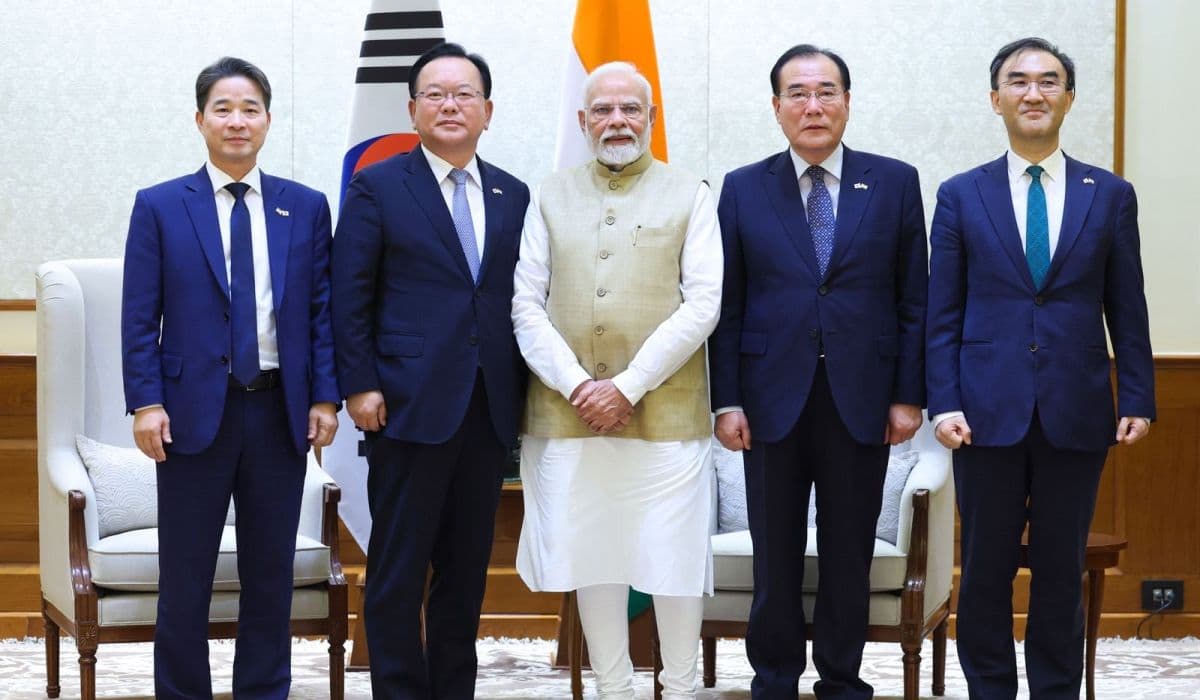 Delegation of Special Envoys from the Republic of Korea meets Prime Minister