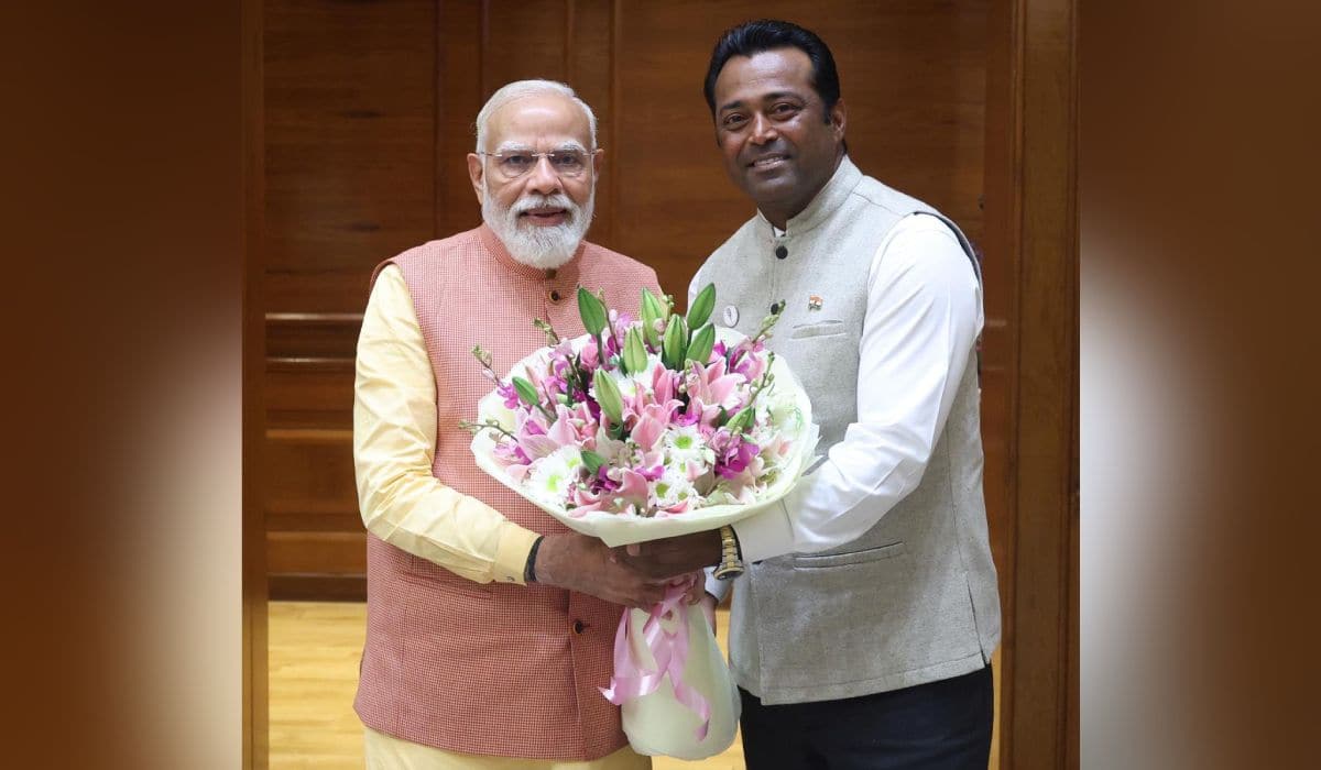 Shri Leander Paes meets the Prime Minister