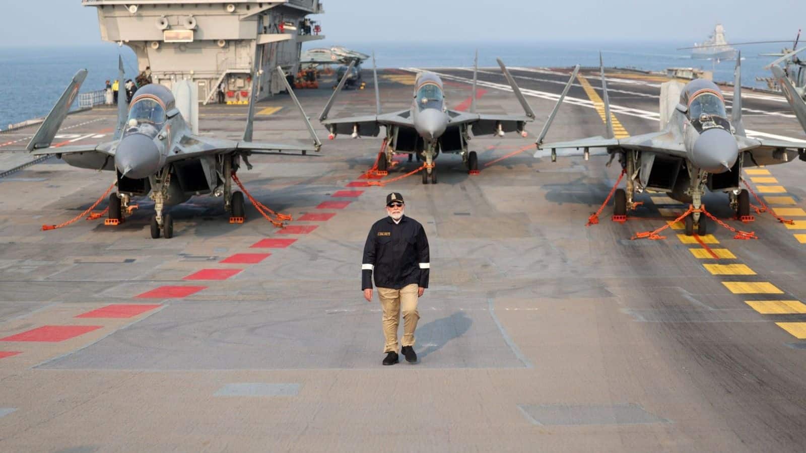 PM Modi celebrates Diwali on board the INS Vikrant