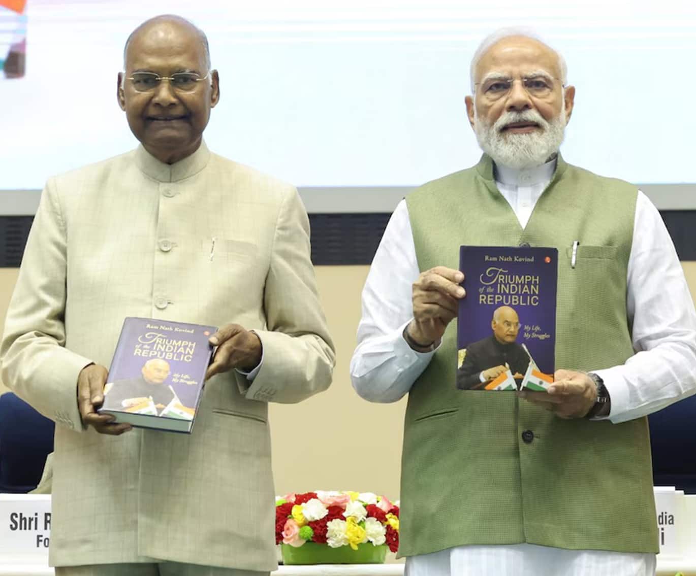 PM Modi releases Autobiography of Former President Shri Ram Nath Kovind