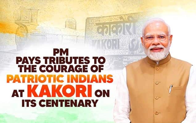 PM Modi pays tribute to 1925 Kakori revolutionaries, calls their courage ‘timeless’ 