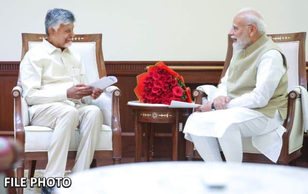 Modi Govt’s Rs 1,083-Crore Boost To Chandrababu’s Amaravati Project In Andhra 