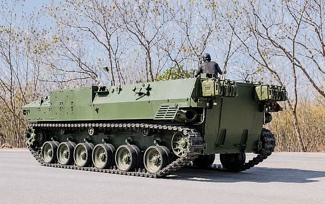 Video: DRDO unveils advanced armoured platform for land and water combat