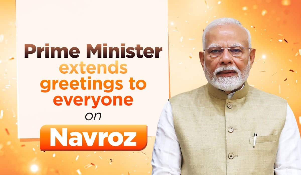 Prime Minister extends greetings to everyone on Navroz