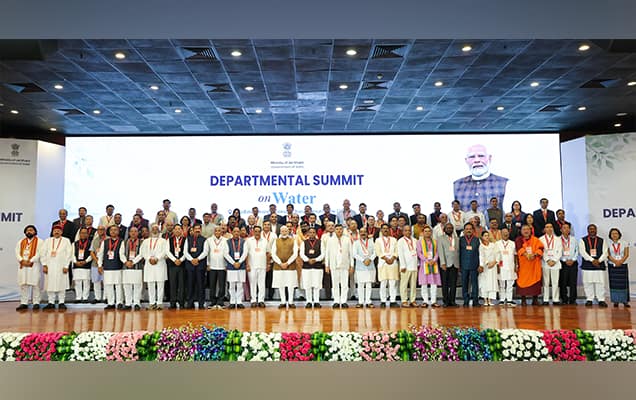 PM Narendra Modi calls for robust water data governance