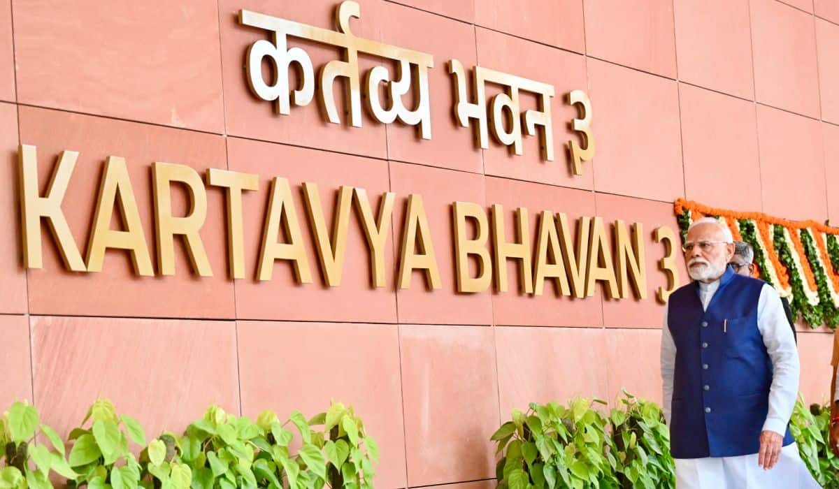 PM dedicates Kartavya Bhavan to the Nation