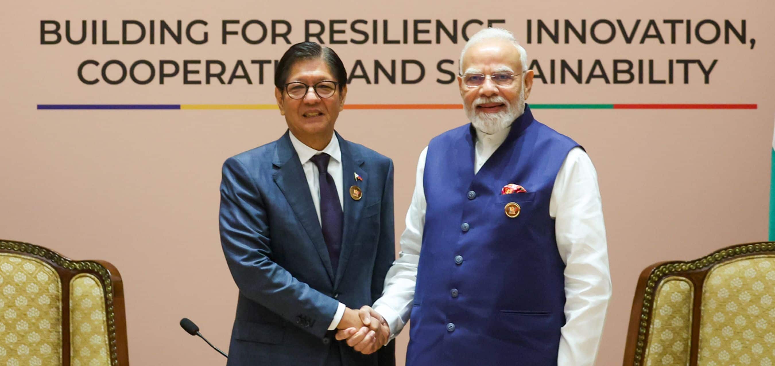 Prime Minister meets with the President of the Republic of the Philippines on the sidelines of the BRICS Summit in New Delhi